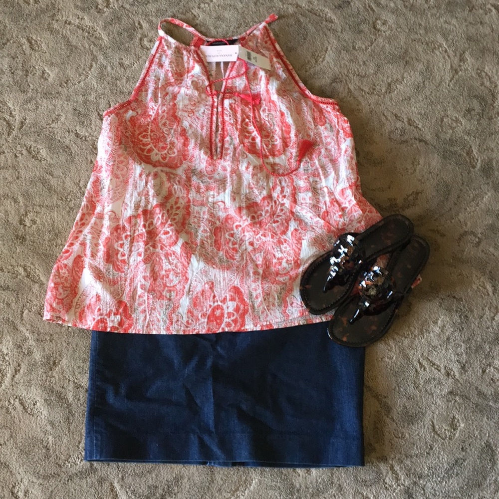 NEW Banana Republic spaghetti strap top🌸💥